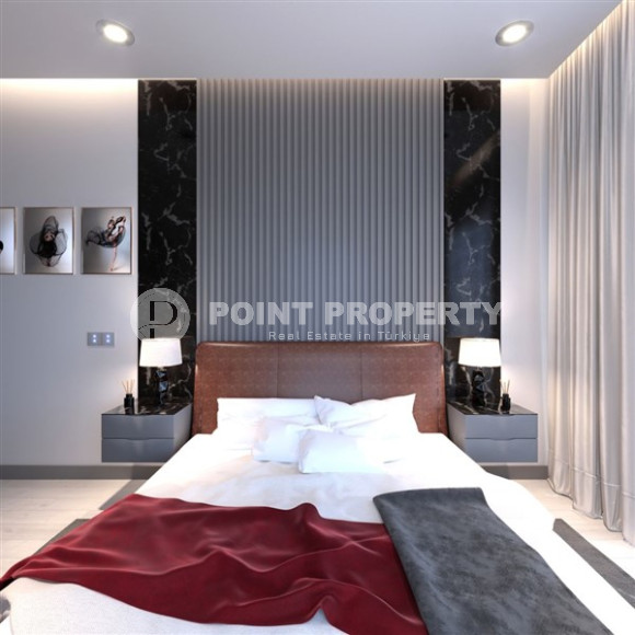 Apartments in a residential complex with a large territory and developed infrastructure. Avsallar district, spacious apartments 2+1 and 3+1, with an area of 84 - 140 m2.-id-1105-photo-14