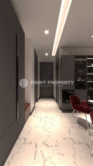 Apartments in a residential complex with a large territory and developed infrastructure. Avsallar district, spacious apartments 2+1 and 3+1, with an area of 84 - 140 m2.-id-1105-photo-15