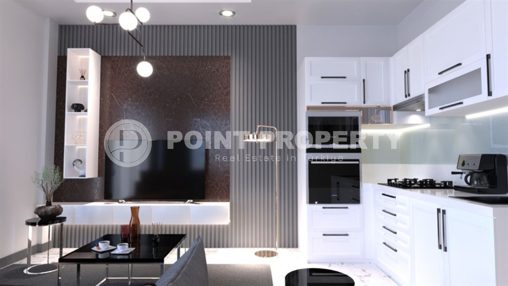 Apartments in a residential complex with a large territory and developed infrastructure. Avsallar district, spacious apartments 2+1 and 3+1, with an area of 84 - 140 m2.-id-1105-photo-16