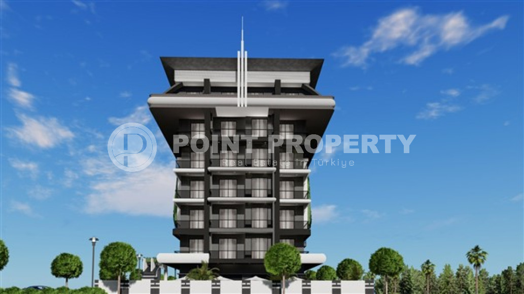 Квартиры, 52-141м², в новом инвестиционном проекте в 750 метрах от моря Махмутларе, Алания-id-1720-фото-2