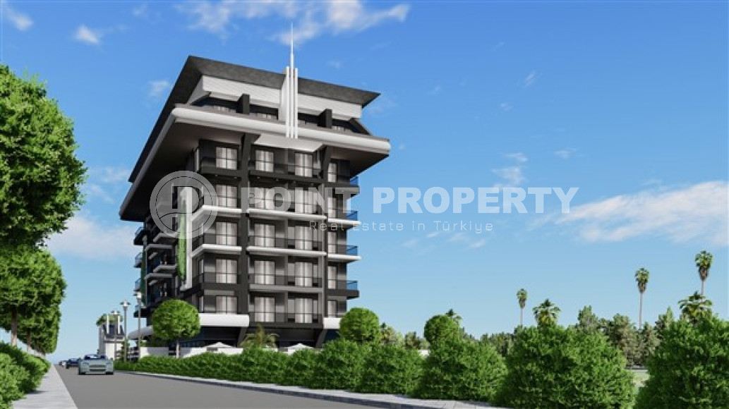 Квартиры, 52-141м², в новом инвестиционном проекте в 750 метрах от моря Махмутларе, Алания-id-1720-фото-4