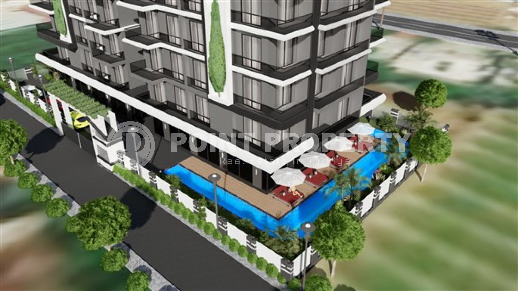 Квартиры, 52-141м², в новом инвестиционном проекте в 750 метрах от моря Махмутларе, Алания-id-1720-фото-6