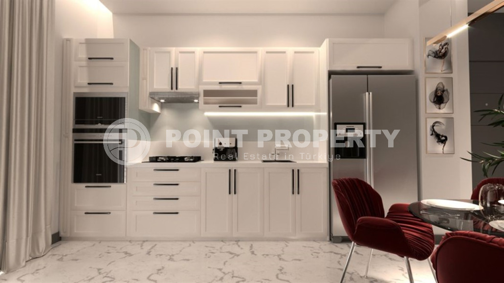 Apartments in a residential complex with a large territory and developed infrastructure. Avsallar district, spacious apartments 2+1 and 3+1, with an area of 84 - 140 m2.-id-1105-photo-19