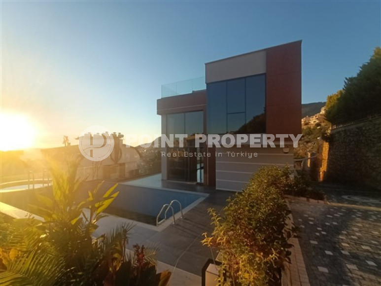 Современная вилла 5+2, 550м² с собственной инфраструктурой в элитном горном районе Алании Бекташ-id-1722-фото-3