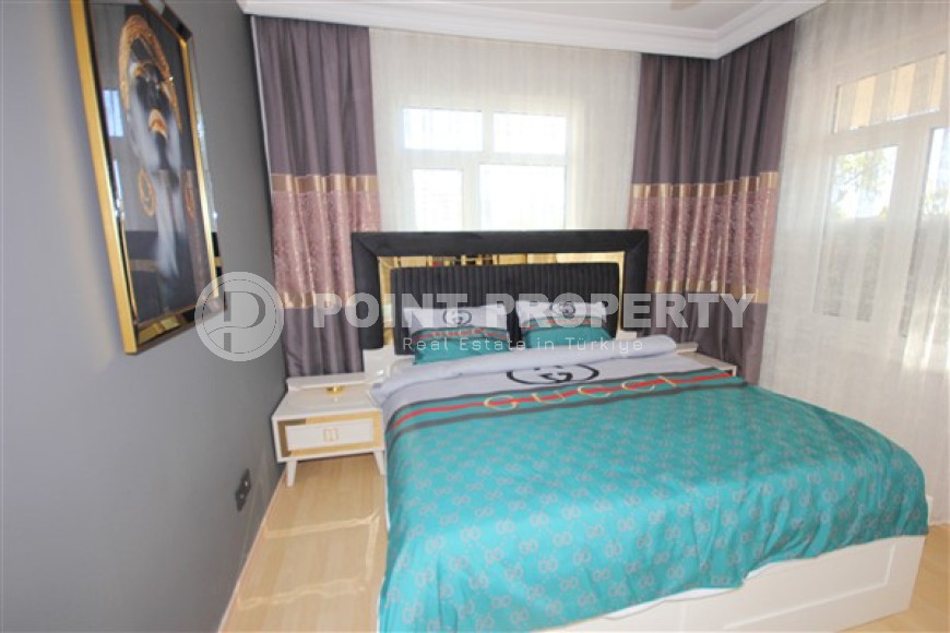 Three-room apartment, 100m², in a well-maintained complex 600m from the sea in Alanya - Mahmutlar-id-1723-photo-10