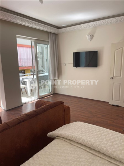 Квартира с двумя спальнями, 120м², у пляжа Дамлаташ в доме городского типа, в самом центре Алании-id-1724-фото-3