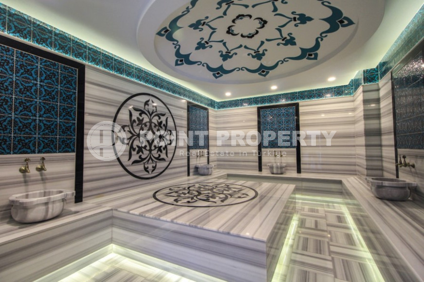 Уникальный комплекс премиум-класса на первой береговой линии в Махмутларе, личный подземный переход к собственному пляжу-id-1101-фото-2