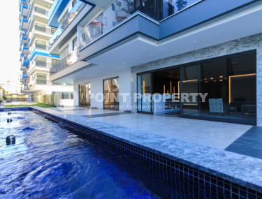 Уникальный комплекс премиум-класса на первой береговой линии в Махмутларе, личный подземный переход к собственному пляжу-id-1101-фото-3