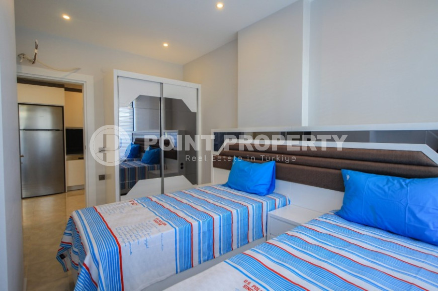 Уникальный комплекс премиум-класса на первой береговой линии в Махмутларе, личный подземный переход к собственному пляжу-id-1101-фото-6