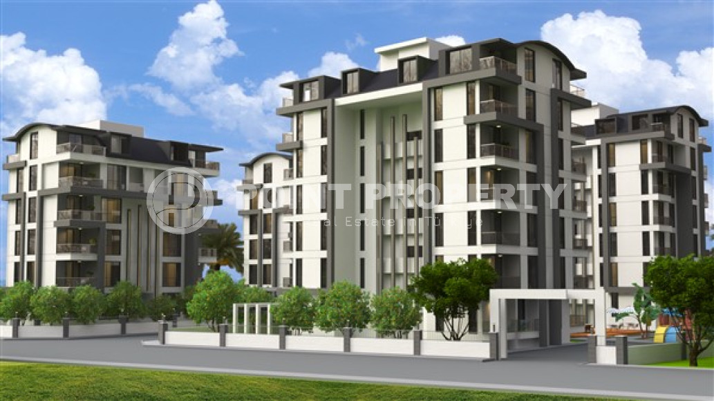 Apartments of different layouts in a residence under construction in the Alanya area - Gazipasa-id-1727-photo-2