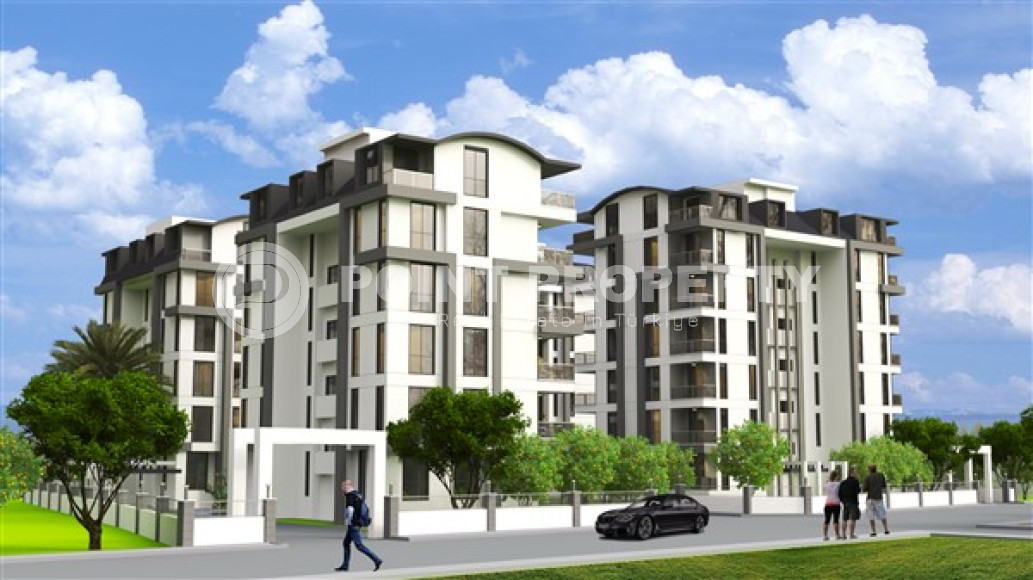 Apartments of different layouts in a residence under construction in the Alanya area - Gazipasa-id-1727-photo-3