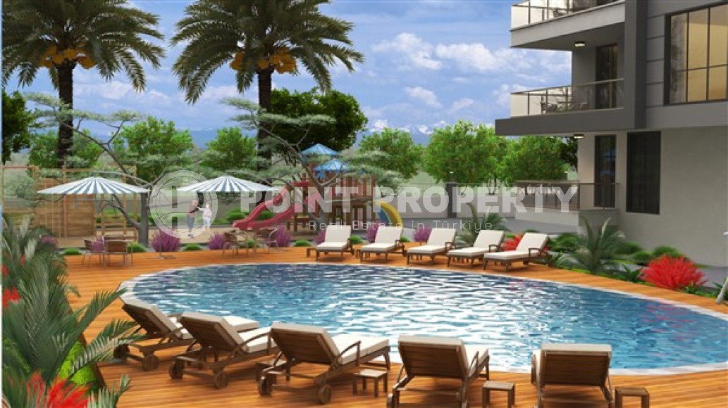 Apartments of different layouts in a residence under construction in the Alanya area - Gazipasa-id-1727-photo-9