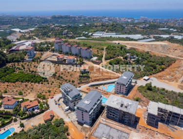 Elegant two-bedroom penthouse, 100m², in a new residence with infrastructure in Oba, Alanya-id-1728-photo-3