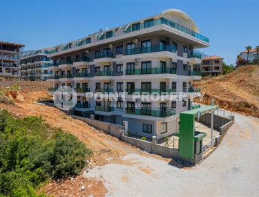 Elegant two-bedroom penthouse, 100m², in a new residence with infrastructure in Oba, Alanya-id-1728-photo-4