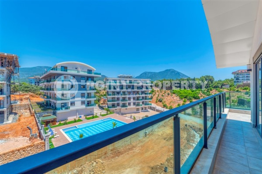 Элегантный пентхаус с двумя спальнями, 100м², в новой резиденции с инфраструктурой в районе Оба, Алания-id-1728-фото-17