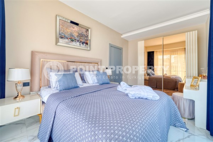 Элегантный пентхаус с двумя спальнями, 100м², в новой резиденции с инфраструктурой в районе Оба, Алания-id-1728-фото-20