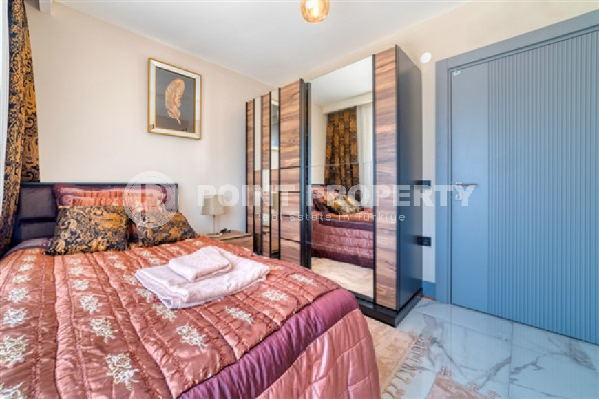 Элегантный пентхаус с двумя спальнями, 100м², в новой резиденции с инфраструктурой в районе Оба, Алания-id-1728-фото-23