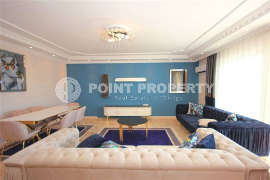 Большая трехкомнатная квартира, 115м², с отличными видами в районе Махмутлар, Алания-id-1729-фото-4