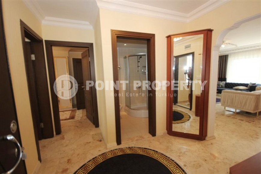Большая трехкомнатная квартира, 115м², с отличными видами в районе Махмутлар, Алания-id-1729-фото-8