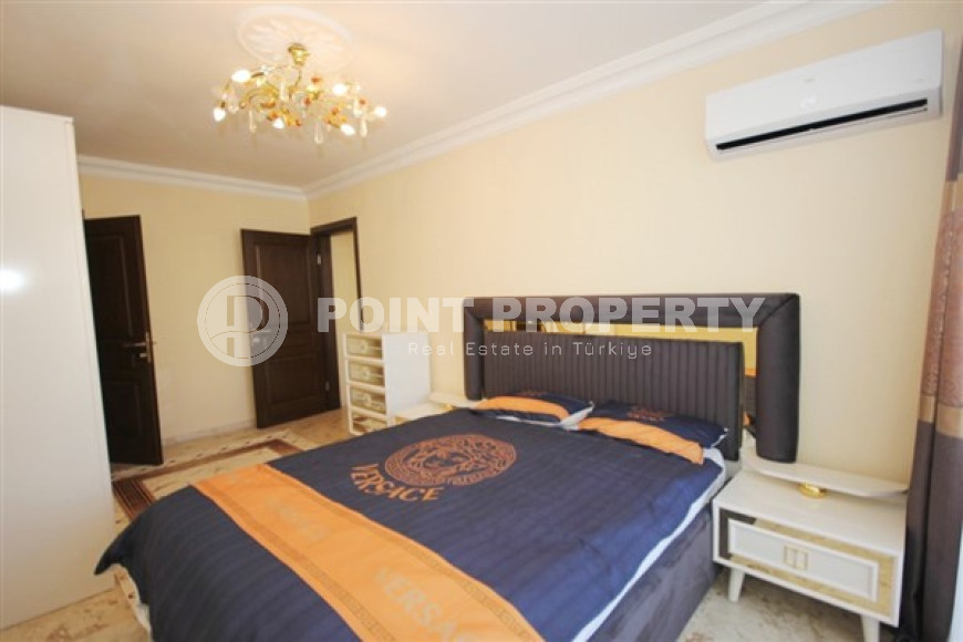 Большая трехкомнатная квартира, 115м², с отличными видами в районе Махмутлар, Алания-id-1729-фото-14