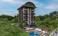 Apartments for sale in a modern complex in the resort area of Alanya - Avsallar."-id-1007-photo-2