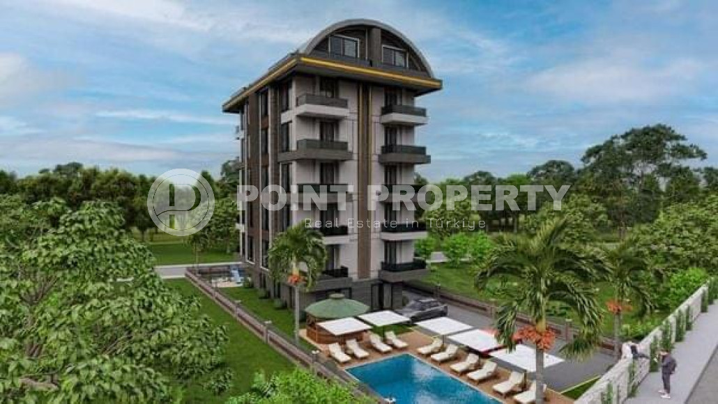 Квартиры на продажу в современном комплексе, в курортном районе Алании - Авсаллар."-id-1007-фото-2