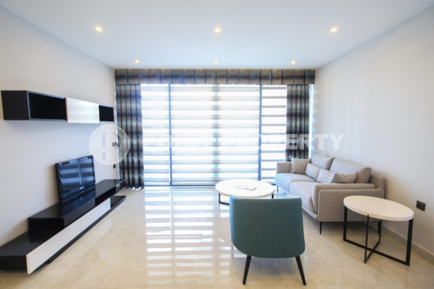 Уникальный комплекс премиум-класса на первой береговой линии в Махмутларе, личный подземный переход к собственному пляжу-id-1101-фото-18