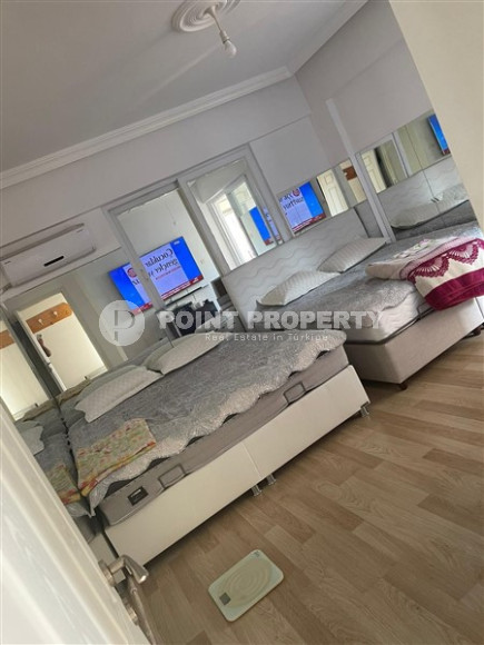 Видовая трехкомнатная квартира, 120м², у пляжа Клеопатры в доме городского типа, в самом центре Алании-id-1735-фото-8