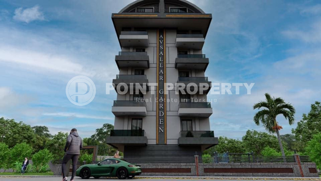 Квартиры на продажу в современном комплексе, в курортном районе Алании - Авсаллар."-id-1007-фото-3