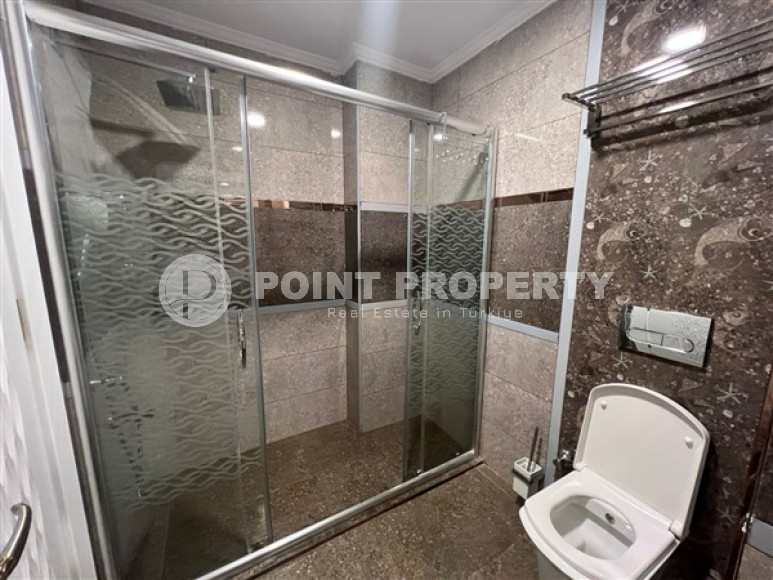 Новая квартира с двумя спальнями, 110м², на высоком этаже с видом на море в Махмутларе, Алания-id-1737-фото-8