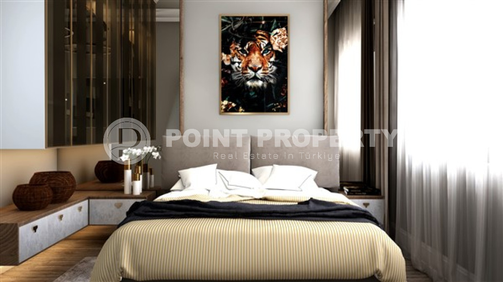 Квартиры разных планировок, 47-127м², в инвестиционном проекте в районе Алании – Газипаша-id-1739-фото-15