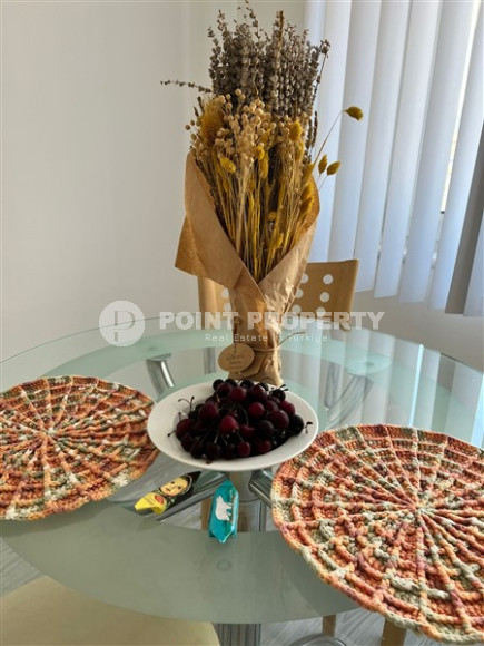 Ready to move in, one bedroom apartment, 70m² in a cozy complex in Cikcilli, Alanya-id-1740-photo-4