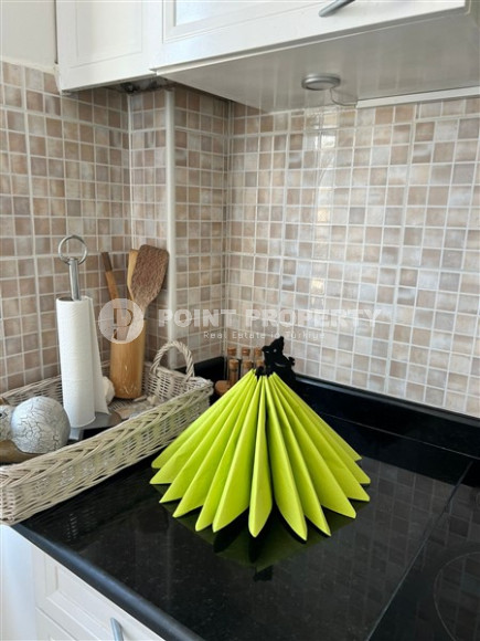 Ready to move in, one bedroom apartment, 70m² in a cozy complex in Cikcilli, Alanya-id-1740-photo-5