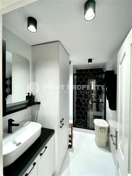 Ready to move in, one bedroom apartment, 70m² in a cozy complex in Cikcilli, Alanya-id-1740-photo-6