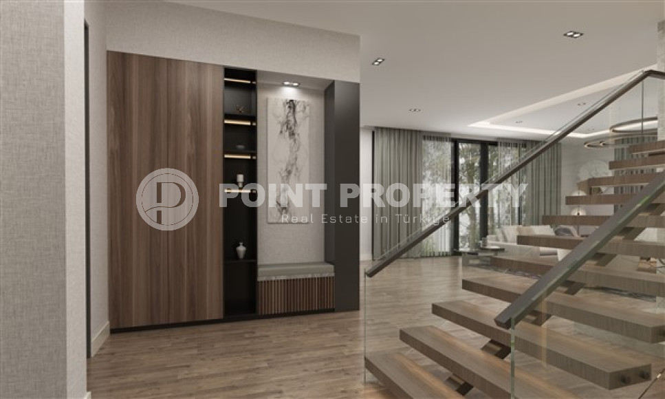 Новая вилла с пятью спальнями, 300м², с личным бассейном в элитном горном районе Алании Тепе-id-1741-фото-21