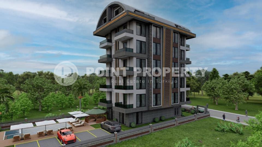 Квартиры на продажу в современном комплексе, в курортном районе Алании - Авсаллар."-id-1007-фото-4