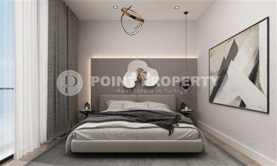 Новая вилла с пятью спальнями, 300м², с личным бассейном в элитном горном районе Алании Тепе-id-1741-фото-26