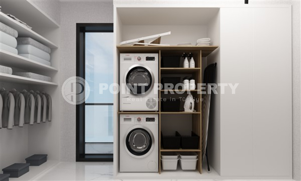 Новая вилла с пятью спальнями, 300м², с личным бассейном в элитном горном районе Алании Тепе-id-1741-фото-27