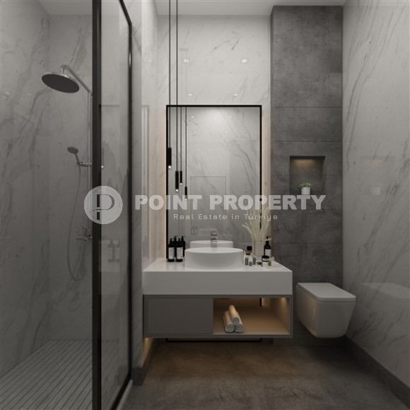 Новая вилла с пятью спальнями, 300м², с личным бассейном в элитном горном районе Алании Тепе-id-1741-фото-30