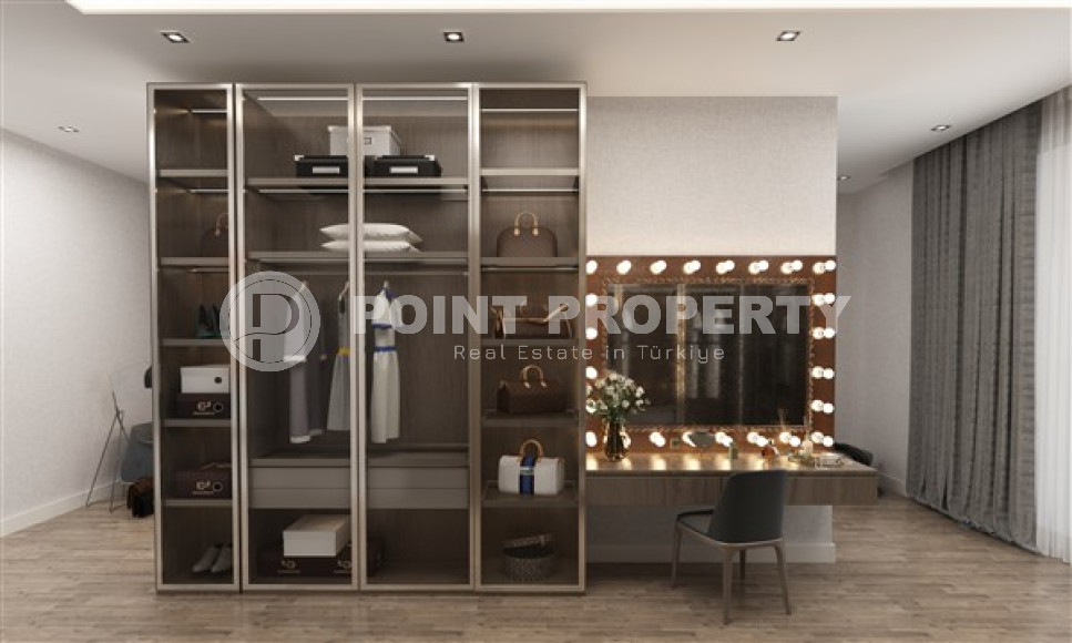 Новая вилла с пятью спальнями, 300м², с личным бассейном в элитном горном районе Алании Тепе-id-1741-фото-35