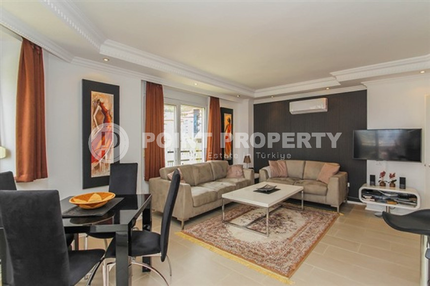 Two bedroom apartment, 109 m², overlooking Alanya Fortress in a cozy complex in Cikcilli-id-1742-photo-4