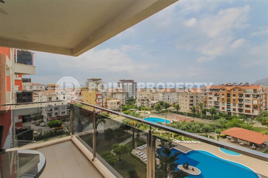 Two bedroom apartment, 109 m², overlooking Alanya Fortress in a cozy complex in Cikcilli-id-1742-photo-7