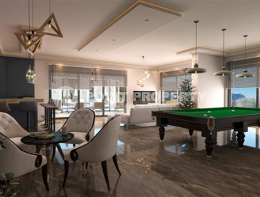 Фешенебельная частная вилла 5 + 2, 520м², с собственной инфраструктурой в горном районе Алании Тепе-id-1743-фото-4