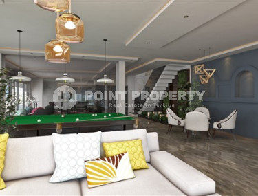 Фешенебельная частная вилла 5 + 2, 520м², с собственной инфраструктурой в горном районе Алании Тепе-id-1743-фото-5