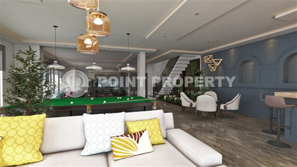 Фешенебельная частная вилла 5 + 2, 520м², с собственной инфраструктурой в горном районе Алании Тепе-id-1743-фото-5