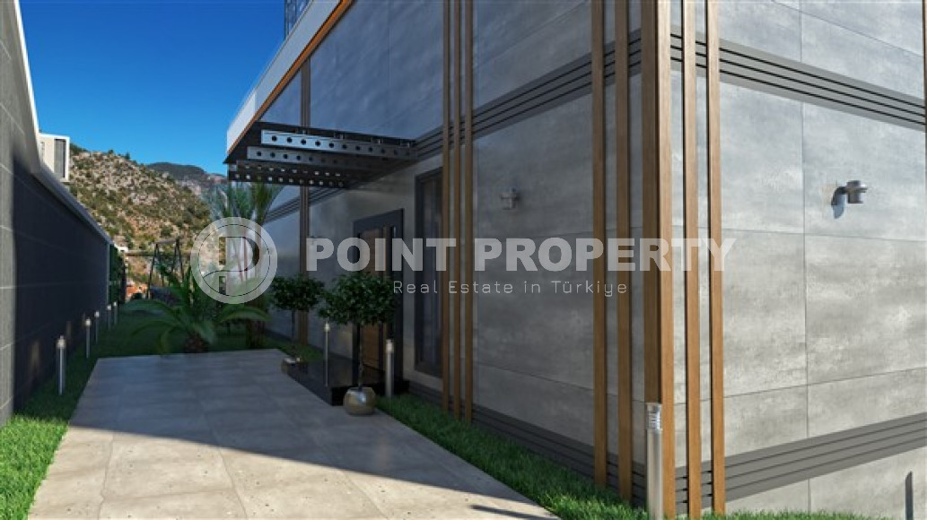 Фешенебельная частная вилла 5 + 2, 520м², с собственной инфраструктурой в горном районе Алании Тепе-id-1743-фото-25