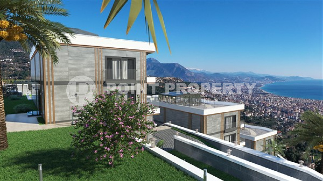 Фешенебельная частная вилла 5 + 2, 520м², с собственной инфраструктурой в горном районе Алании Тепе-id-1743-фото-30