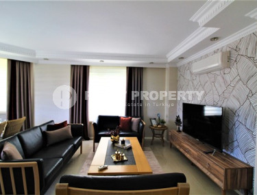 Furnished three-room apartment, 120m² in a comfortable residence in Cikcilli area, Alanya-id-1744-photo-2