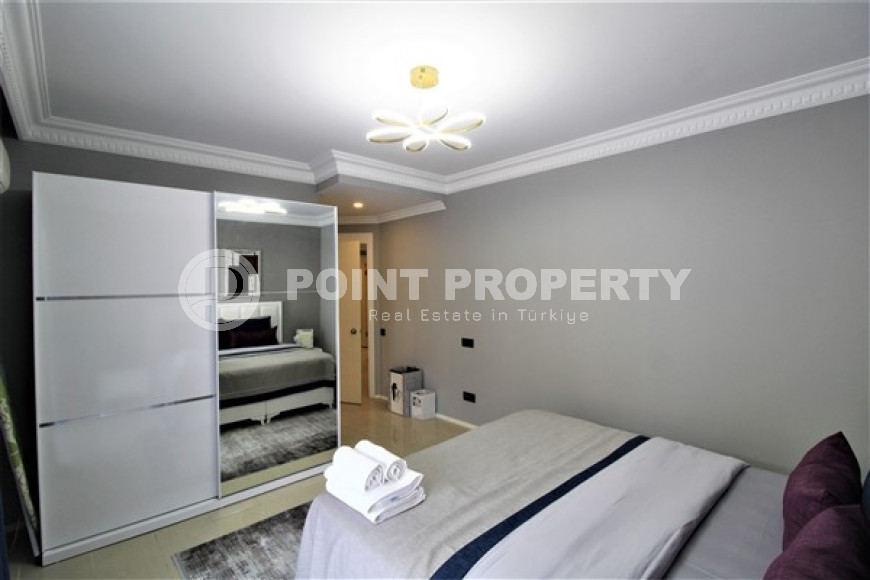 Furnished three-room apartment, 120m² in a comfortable residence in Cikcilli area, Alanya-id-1744-photo-16