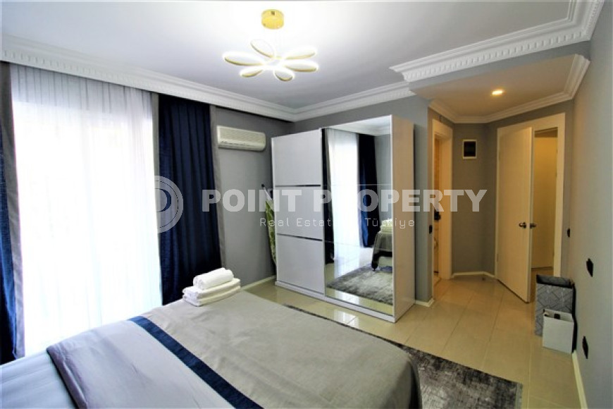 Furnished three-room apartment, 120m² in a comfortable residence in Cikcilli area, Alanya-id-1744-photo-17